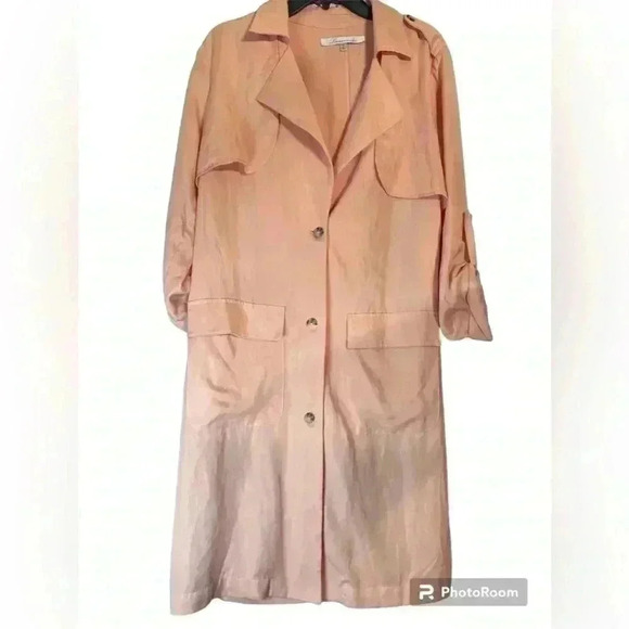 Lovers and Friends x REVOLVE Midnight Run Coat in Blush Size Medium - Picture 4 of 13